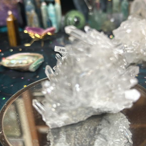 Stunning, quartz, needle cluster extremely transparent, 219 g - Picture 5 of 6